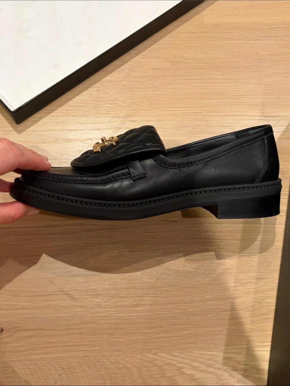 CHANEL classic loafers